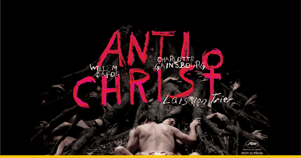 Fragmento del póster de 'Anticristo' de Lars von Trier
