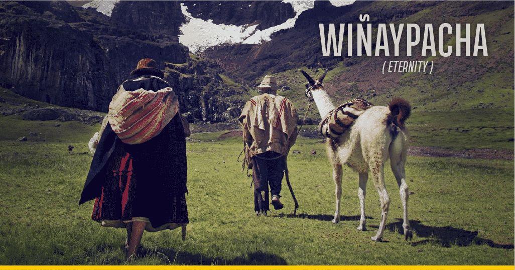 Fragmento del póster oficial de Wiñaypacha