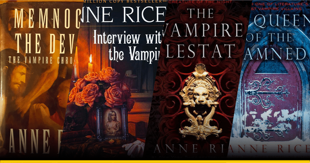 Portadas libros Anne Rice