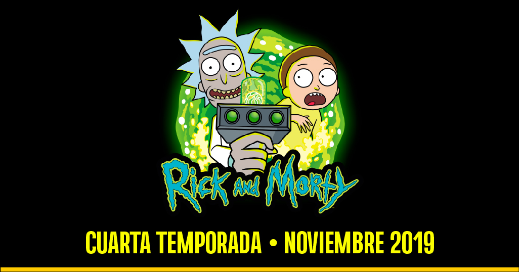 Se anuncia cuarta temporada de Rick y Morty