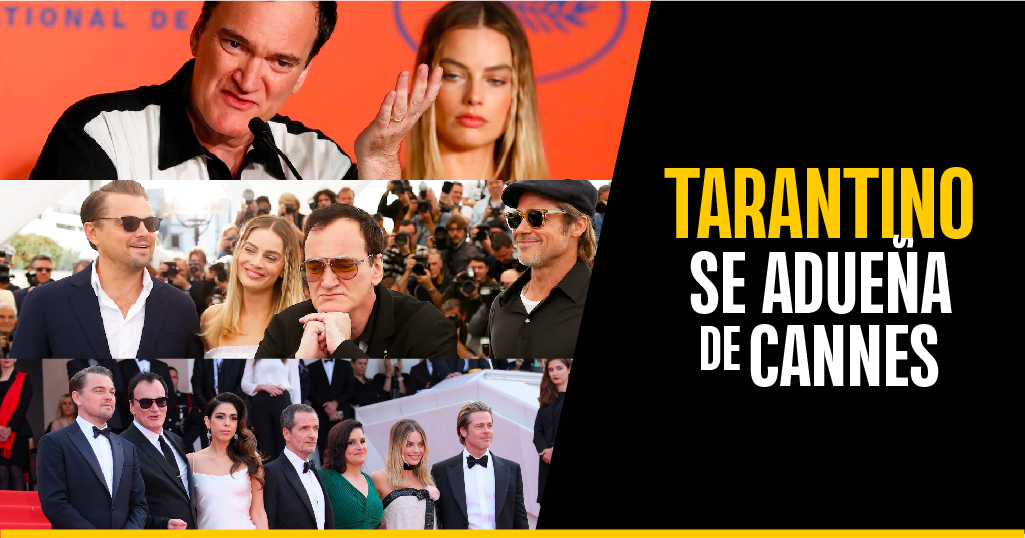 Tarantino, la sensación en Cannes